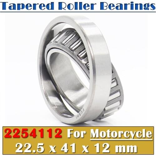 22.5*41*12 mm 1PC Steering Head Bearing 2254112 Tapered Roller Motorcycle Bearings