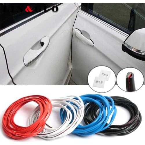 3M Car Door Edge Guard Scratch Strip Protector Rubber Sealing Trim Molding Car Styling For Nissan sentra juke QASHQAI X-trail