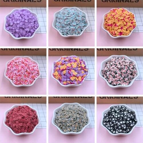 20g Hot Selling Clay Onion, Cute Banana, New Ice Cream, Kawaii Penguim Sprinkles for Crafts Making, Phone Deco, DIY