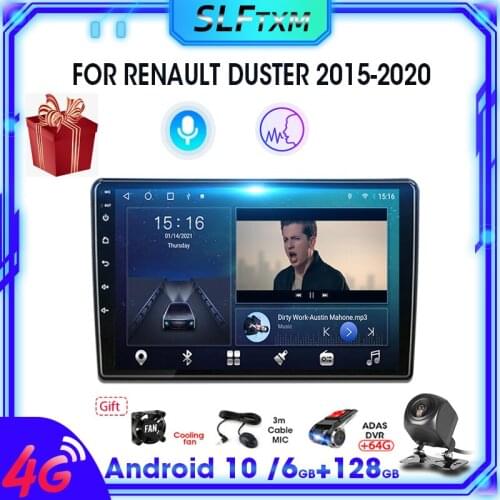Develuck 2 din Android car Radio multimedia Player For Renault Duster 2015 2016 2017 2018 IPS 2.5D No 2din GPS Navigation RDS FM