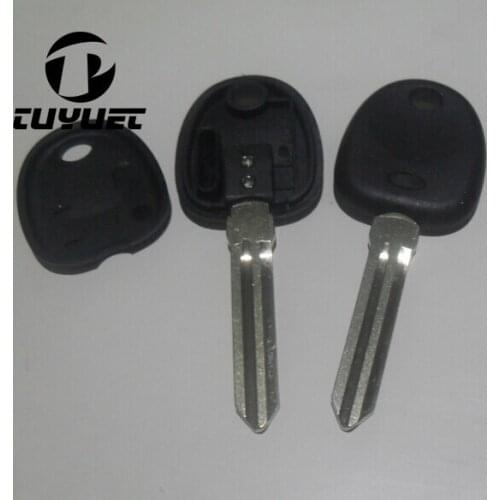 Transponder Key Shell FOB Car Key Case Blanks For Hyundai Elantra (With Left Keyblade)