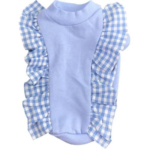 Spring Autumn Dog Hoodies Small Dog Clothes T-shirt Coat Outfit Yorkshire Poodle Bichon Pomeranian Schnauzer Puppy Costumes