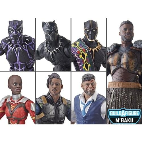 Hasbro Genuine Marvel Legends Klaue T Chaka Killmonger Black Panther Dora Milaje 6 Inches Action Figure Model Toys