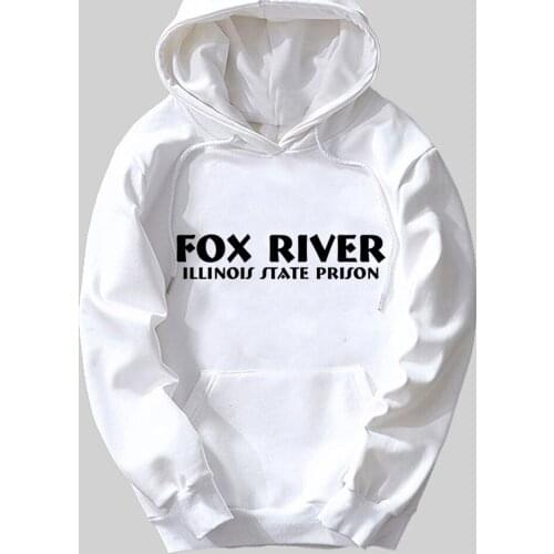 PRISON BREAK ILLINOIS STATE PRISON Man Boys Hoodie Couple Clothes Autumn Winter Fleece ZIIART