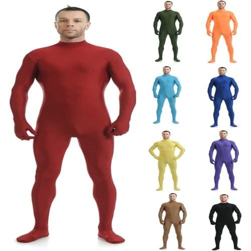 Stage Costume Cosplay Tights Black Man Invisibility Cloak Jumpsuit Performance Clothing Adult Child Halloween Show Wear Colorful