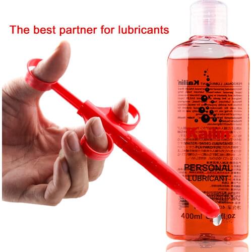Lubricant Applicator for Anal Vagina Body Lube Launcher Oil Injection for Sex Toys Adult Feminine Hygiene Women Sex Tools
