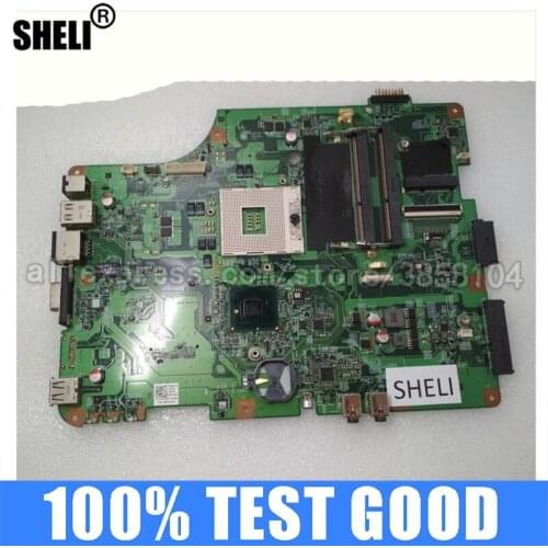 Laptop Motherboard SHELI for DELL Inspiron N5020 HM57 Notebook Pc Mainboard Intel CN-01D15G 01D15G HM57 DDR3 Test of Integrated