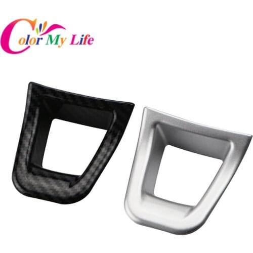 Car Steering Whee Decoration Cover Trim Sticker Fit for VW Golf 7 Jetta MK5 MK6 2015 Polo 2014 - 2015 Passat B7 2015 - 2018