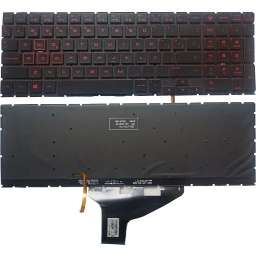 NEW Spanish/SP Laptop Keyboard for HP 15-DH 15-DC 17-CB TPN-C144 Q211 C143 OMEN 15 DC DC0003la DC005TX DC0004TX 15-DH TPN-Q211