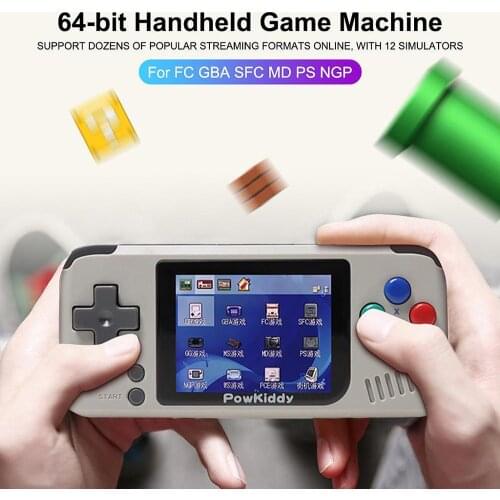 New Retro Handheld Game Console 64-bit Open Source Handheld Game Machine For GBA/SFC/MD/FC/PS/NGP Classic Gamepad Console