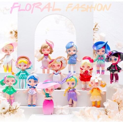 Original Laura Flower Series Blind Box Toys Doll 13 Style Random One Cute Anime Figure Gift