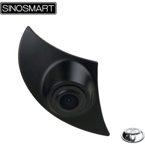 SINOSMART Car Front View Parking Logo Camera for Toyota Camry Highlander RAV4 Prado Corolla etc. Logo Camera
