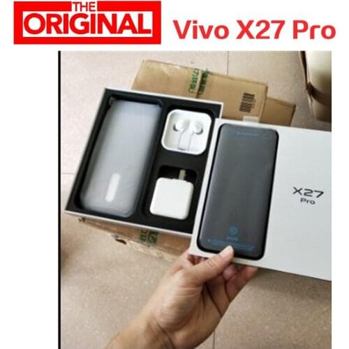 Vivo X27 Pro Smart Phone Snapdragon 710 Android 9.0 6.7" Full Screen 48.0MP+13.0MP+2.0MP+32.0MP Elevating Camera 22.5W Charger