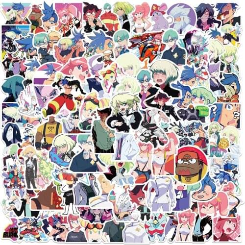 10/30/50PCS Anime PROMARE Stickers Skateboard Guitar Laptop Phone Travel Luggage Fridge Bike Graffiti Waterproof Kid Sticker Toy