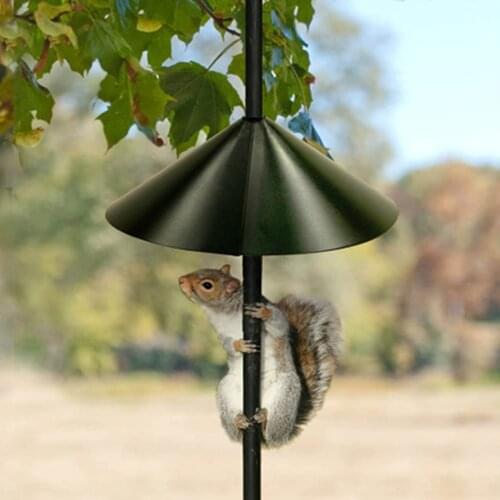 Universal Plastic Squirrel Baffle Protect Bird Feeder Protection Anti-Rust