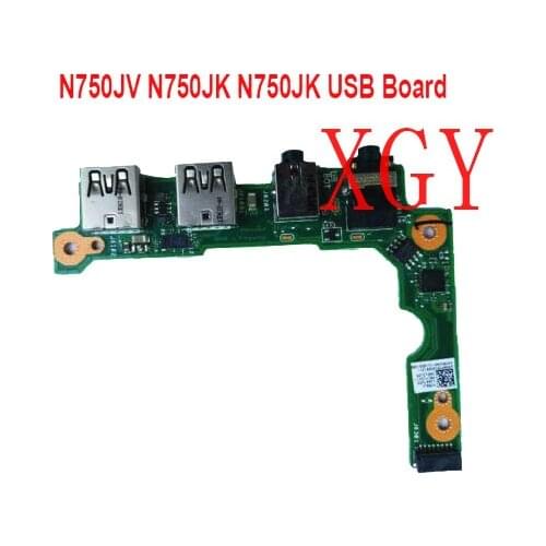 For Asus N750 N750J N750JV N750JK Laptop USB Board 100% Test 100% Test ok