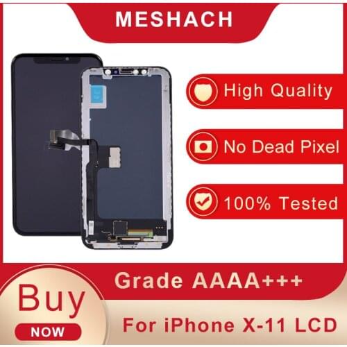 High Quality Digitizer Mobile Phone Parts Display LCD For Apple iPhone X XS XR 11 Pro 11 Touch Screen Replacement Refurbished