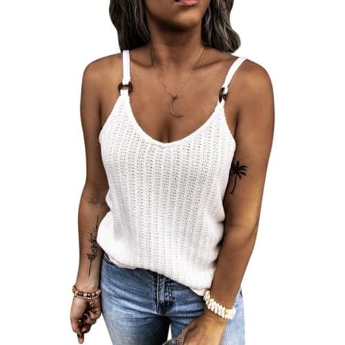 Women Fashion Patchwork Tank Top Stylish Sleeveless Hollow Out Tops for Shopping Daily Wear Summer 2021