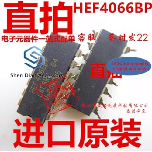 10pcs 100% orginal new in stock HEF4066BP DIP14 chip