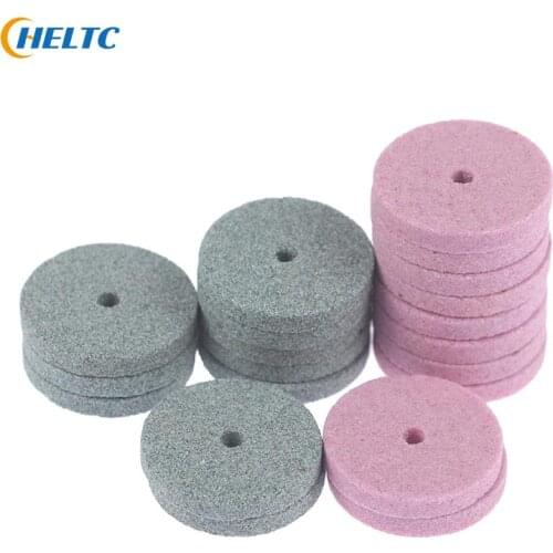 10pcs 20mm Mini Drill Grinding Wheel Buffing Wheel Polishing Pad Accessories Abrasive Disc For Bench Grinder Rotary Tool