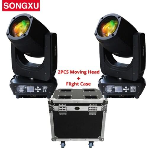 200W LED Spot Moving Head Light with Flight Case 2in1 for Disco Nightclub Wedding Stage Party Light/SX-MH200B