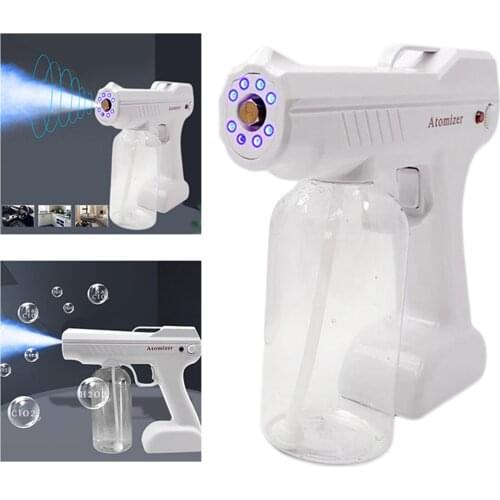 800ML Cordless Blu-ray Nano Sprayer Home Handheld USB Charging Sterilization Spray Gun