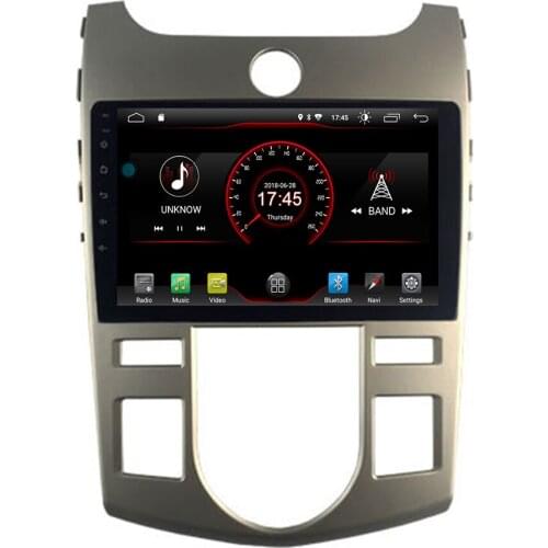 Android 10 2.5D car dvd For KIA Forte Cerato 2008-2012 multimedia GPS Radio stereo gps navigation map camera