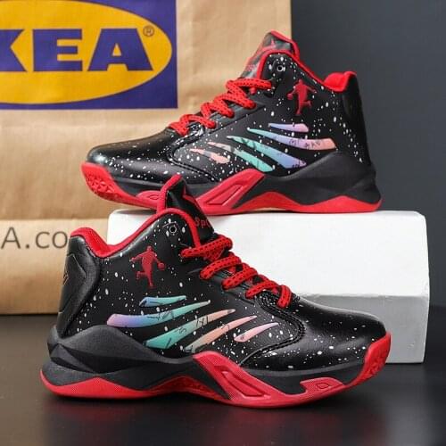 Children Sport Shoes for Basketball Comfortable Kids Athletic Trainers Boys Girls Basket Ball Training Trainers 2021