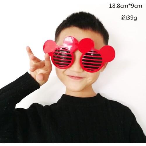 Disney Cartoons Mickey Funny child Sunglasses glasses Variety happy Birthday Party decoration glasses Party Photo props glasses