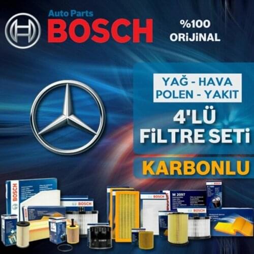 For Mercedes C180 Komp. Bosch Filter Care Set W203 2003-2007