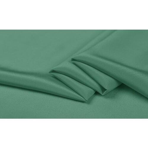 Howmay 100% pure silk fabric crepe de chine 12m/m 45" 114cm sage 107# for womens dress tank or camisole