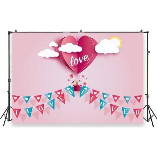 HUAYI Photography Backdrop Valentine Day Photo Background Wedding Backdrops Bridal Shower Holiday Celebration Party DecorXT-7535