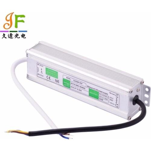 IP67 Waterproof EAC 110V/260V- DC 12V 50W lectronic LED strip Driver Power Supply Transformer for 5050 5630 5730 led strip light