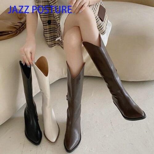 JAZZPOSTURE Women's High Boots