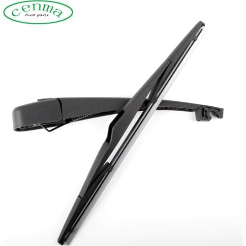 12" Rear Wiper Blade and Arm Set Kit For KIA Picanto Hatchback 2004-2010 back Windshield Windscreen Window wiper car products