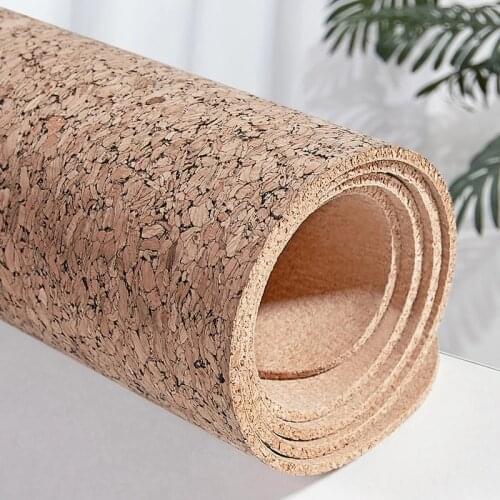 New Portable Mouse Pad Soft Natural Cork PVC Antifouling Waterproof Desk Pad Keyboard Pad Writing Desk Mat Mous Mat