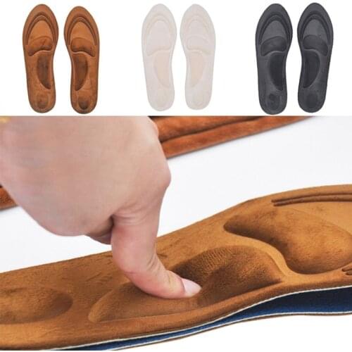 4D Memory Foam Orthopedic Insole Arch Support Orthopedic Insoles For Shoes Flat Foot Feet Care Sole Shoe Orthopedic Pads