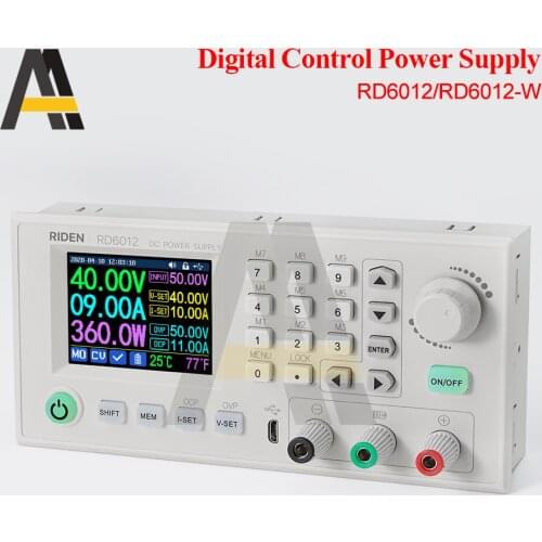 RD RD6012 RD6012W 60V 12A DC to DC Voltage Step down Power Supply USB WiFi Adjustable Buck Converter Voltmeter