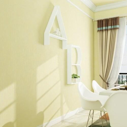 Tv Simple Living Room Bedroom Modern Background Decorative Wallpaper For Walls Roll Solid Color Non-woven Wall Paper Home Decor