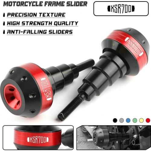 CNC Frame Sliders Crash Pad Falling Protector Guard For Yamaha XSR 700 XSR700 2015-2020 engine protection Sliders cover