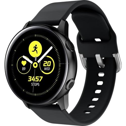 Replacement 20MM Silicone Watch Band Strap for Samsung Gear Sport Xiaomi Huami Amazfit Bip BIT Pace Lite Youth