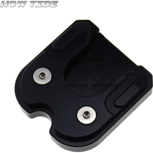 Motorcycle Side Stand Extension Pad Enlarger Anti-rust Fit for 1200 STELVIO NTX ABS (LZA/LZB) CNC Aluminum