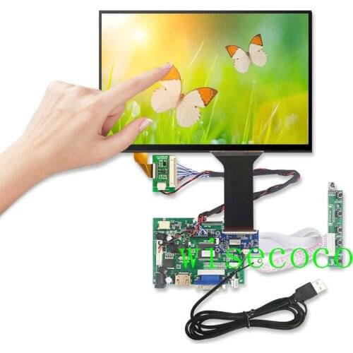 10.1 Inch 1280*800 IPS capactive Touch LCD VGA AV LVDS 2AV for Raspberry