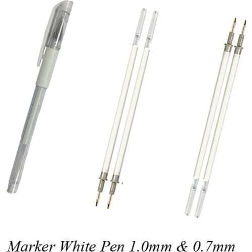 20 Pcs Surgical Skin Marker Pen Microblading Tattoo Eyebrow Surgical Skin Marker Pen 1mm 0.7mm Tattoo Piercing