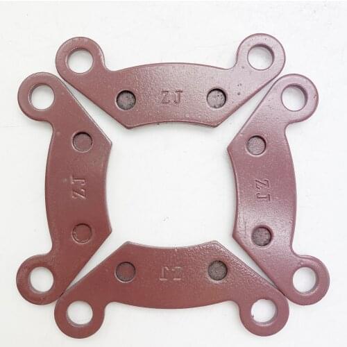 4pcs Front Brake Pads For Buyang Feishen JCL FA D300 G300 H300 260CC 300CC ATV Parts
