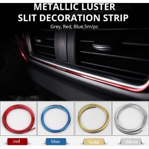5M interior shape trim 3D line dashboard door edge Car accessories for Kia Rio K2 K3 K5 K4 Cerato,Soul,Forte,Sportage R,SORENTO
