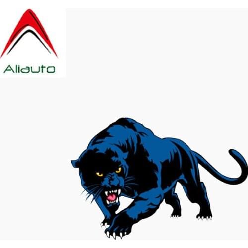 Aliauto Personality Car Sticker Black Panther Motorcycle Reflective Accessories PVC Decal for Honda Toyota Volkswagen,11cm*8cm