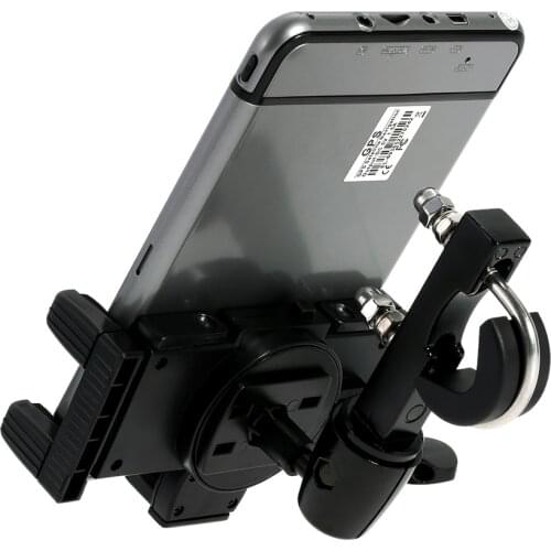 Brand New Motorcycle Large Screen Phone/GPS Navigator Holder Shock Resistant Motorbike/Bike/Scooter/ATV Stand Mount Bracket