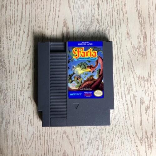 Faria A World of Mystery & Danger - 72 pins 8bit game cartridge