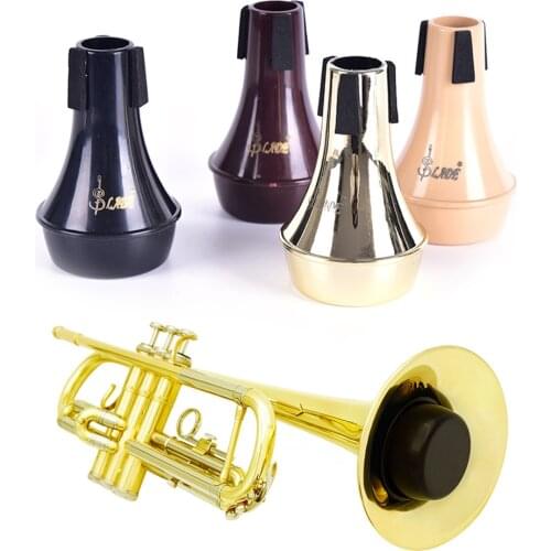 IRIN 1Pc Light-weight Practice Alto Tenor Trombone Trumpet Mute Silencer Sourdine Brass Musical Instruments Part Accessorie